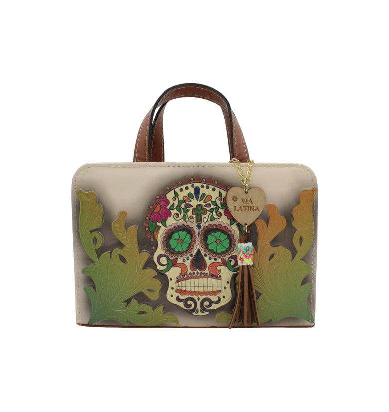 Bolsa de mano Calavera JI Triángulos