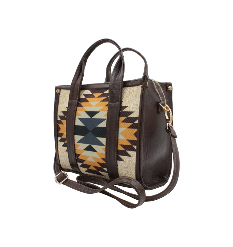 LINA print handbag