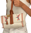BOLSA MANY Yute Blanco Papiro Suave