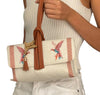 BOLSA MANY Yute Blanco Papiro Suave