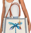 Yute Blanco Bolsa Maya Libélula
