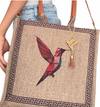 Yute Café Bolsa Maya Colibrí Papiro Fuerte
