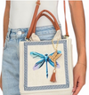 Yute Blanco Bolsa Maya Libélula
