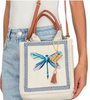 Yute Blanco Bolsa Maya Libélula
