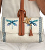 BOLSA MANY Yute Blanco Libélula